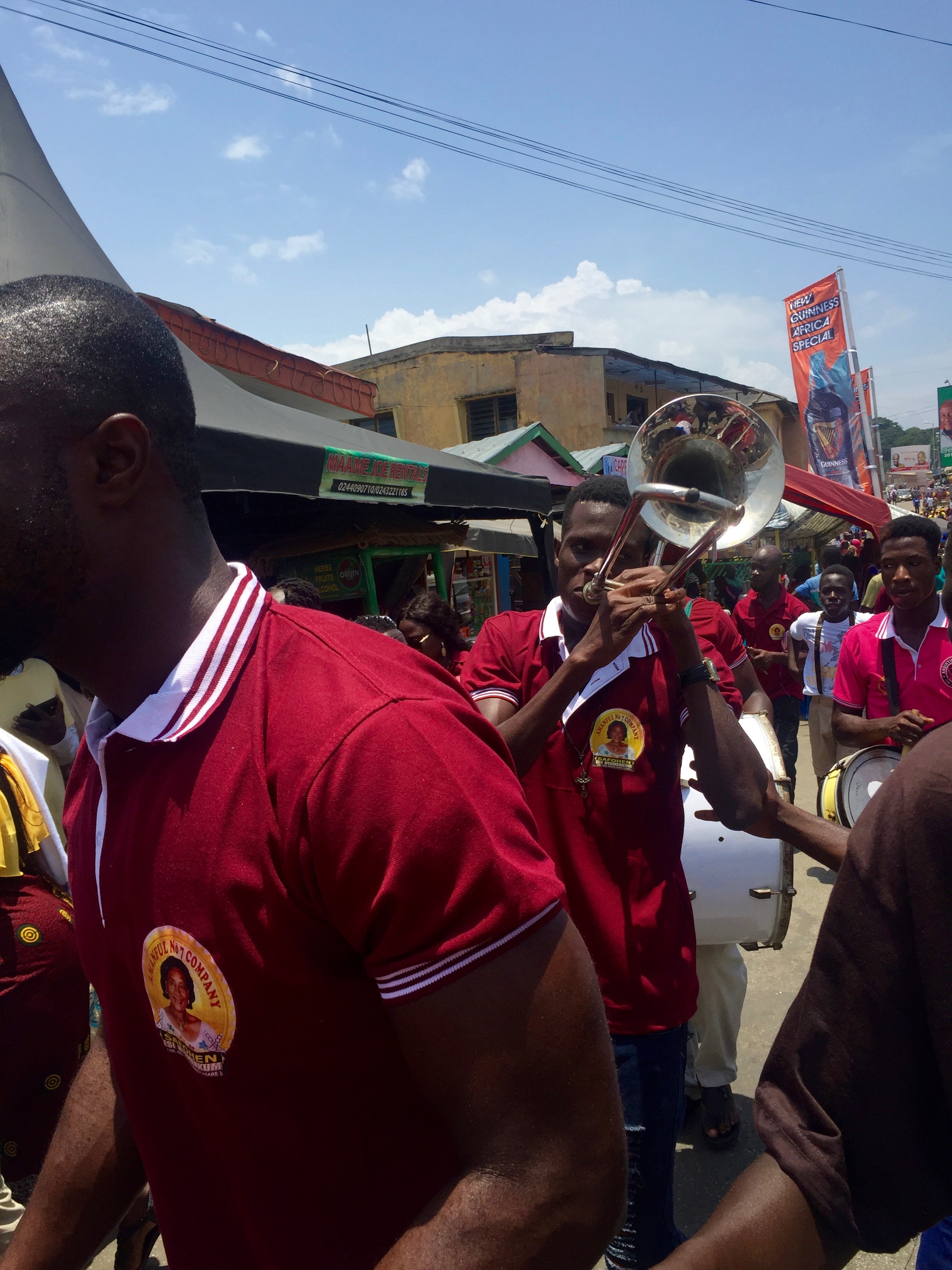 Winneba's Brass Band Festival - Christine Bedenis